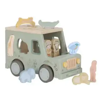 Little Dutch Vormenstoof Safari Auto - Safari Friends FSC