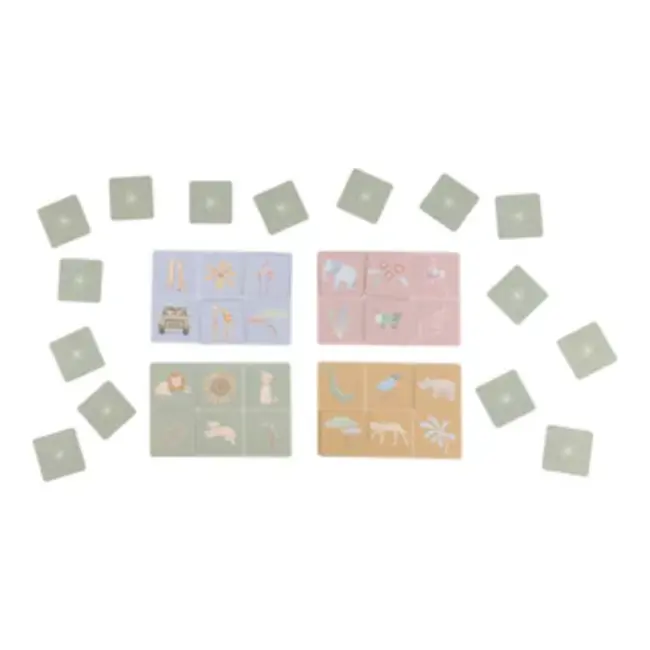 Lotto spel - Safari Friends FSC