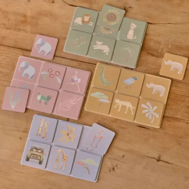 Lotto spel - Safari Friends FSC