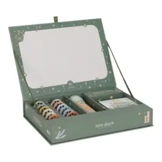 Little Dutch Verhalen projector zaklamp - Safari Friends