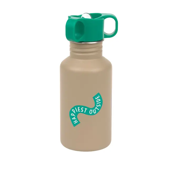 Lassig Drinkfles stainless steel Happy Trails Frog