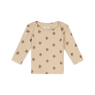 A Tiny Story A Tiny Story, baby t-shirt long sleeve - Beige melange