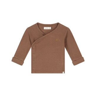 A Tiny Story A Tiny Story, baby t-shirt long sleeve - Coffee
