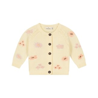 A Tiny Story A Tiny Story, baby vest - Ivory