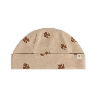 A Tiny Story A Tiny Story, baby mutsje - Beige melange 50/56