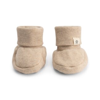 A Tiny Story A Tiny Story, baby slofjes - Beige melange 62/68