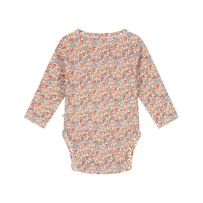 A Tiny Story, baby romper long sleeve - Multicolour