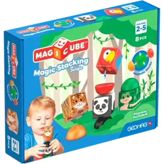Geomag Geomag Magicube Blocks Stacking Jungle 8