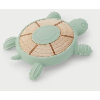 Tickit Tickit Silisoft Schildpad Bijtspeelgoed - Neutrale Kleuren