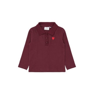 The New Siblings The New Siblings , Long sleeve t-shirt - Burgundy TN