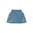 The New Siblings , Skirts - Light Blue Denim EMB