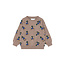 The New Siblings , Sweatshirt - Taupe Gray AOP TN
