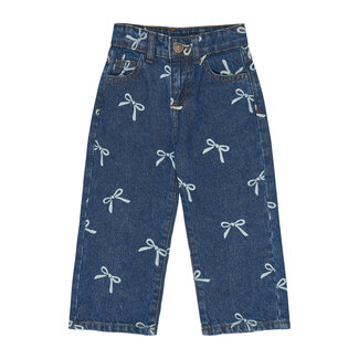 The New Siblings The New Siblings , Jeans - Medium Blue Denim AOP