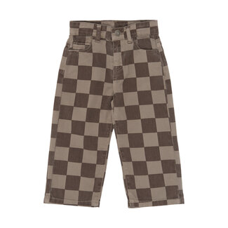 The New Siblings The New Siblings, Jeans - Taupe Gray Check TN