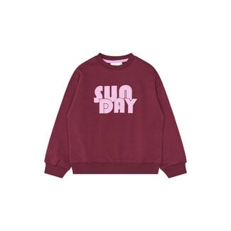 The New The New, Sweatshirt - Burgundy TN