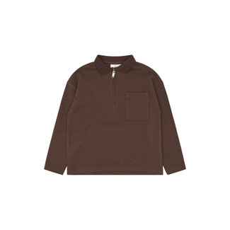 The New The New, Long sleeve t-shirt - Chestnut