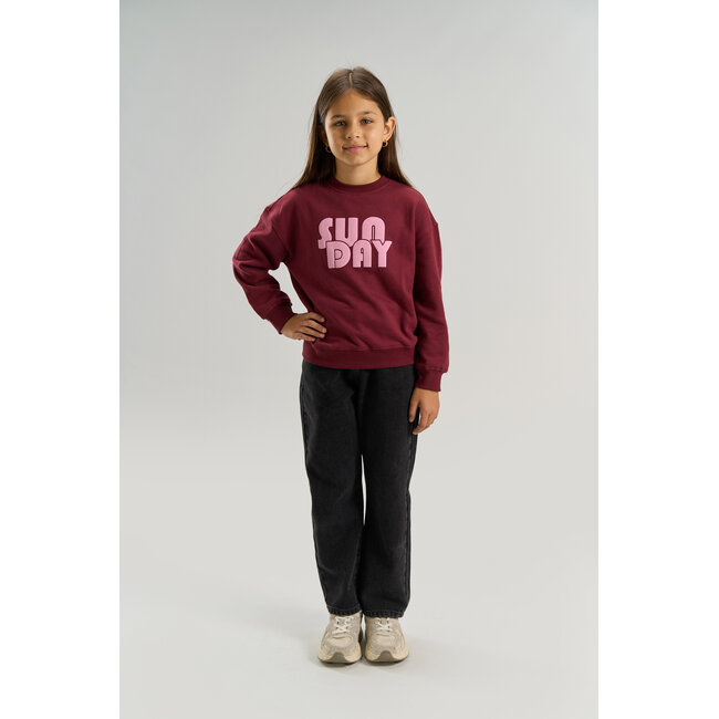 The New, Sweatshirt - Burgundy TN