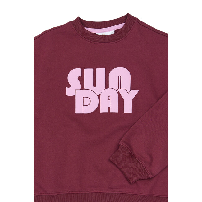 The New, Sweatshirt - Burgundy TN