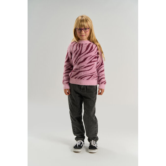 The New, Knitwear - Pink Lavender AOP TN