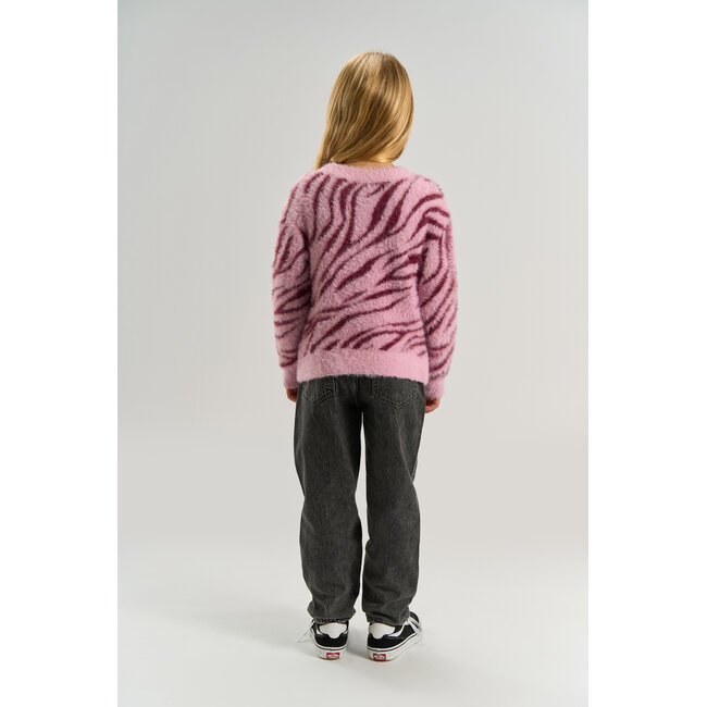 The New, Knitwear - Pink Lavender AOP TN