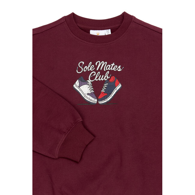 The New, Sweatshirt - Burgundy TN