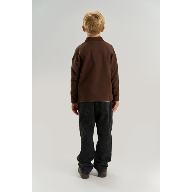 The New, Long sleeve t-shirt - Chestnut
