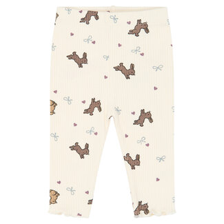 The New The New Siblings , Leggings - Gardenia AOP
