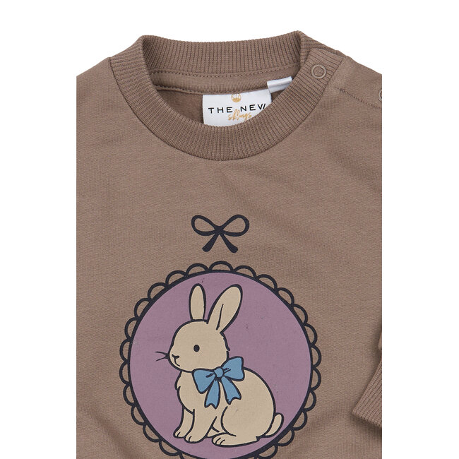 The New Siblings , Sweatshirt - Taupe Gray TN