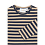 The New Siblings , Long sleeve t-shirt - Navy Blazer Striped