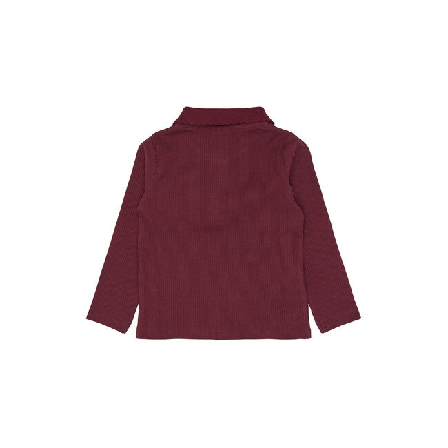 The New Siblings , Long sleeve t-shirt - Burgundy TN