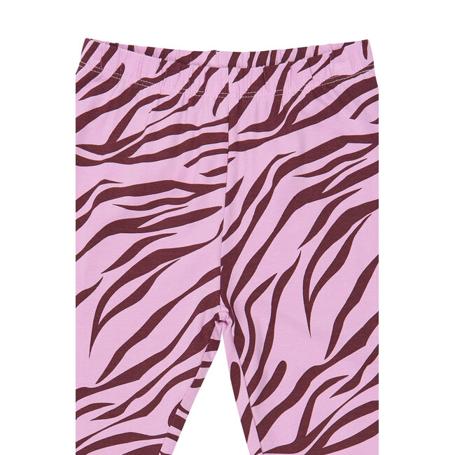 The New Siblings , Leggings - Pink Lavender AOP TN