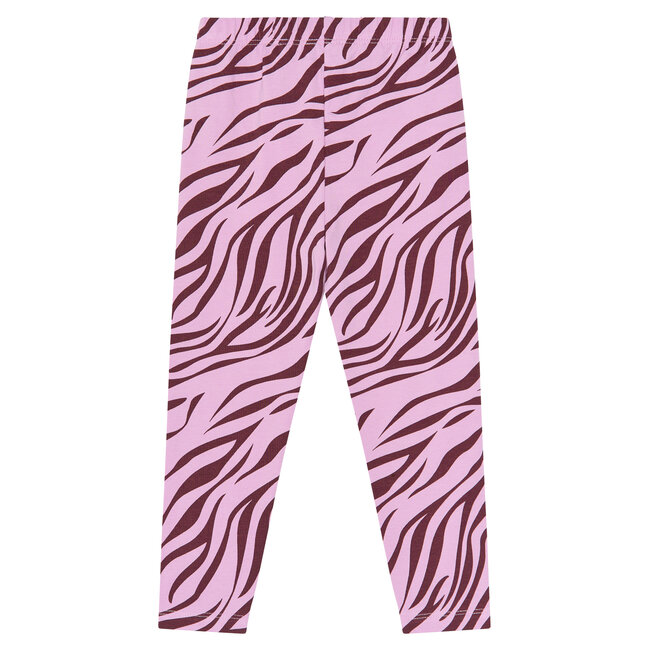 The New Siblings , Leggings - Pink Lavender AOP TN