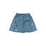 The New Siblings , Skirts - Light Blue Denim EMB