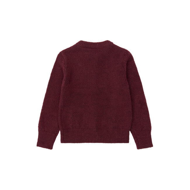 The New Siblings, Vest - Burgundy TN