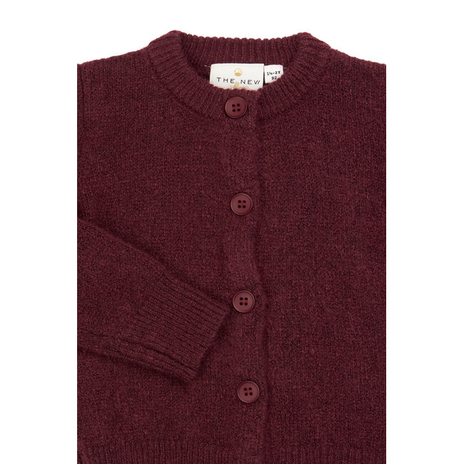 The New Siblings, Vest - Burgundy TN