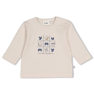Feetje Feetje , Longsleeve - Breakfast Buddy - Creme