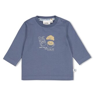 Feetje Feetje , Longsleeve - Breakfast Buddy - Blauw