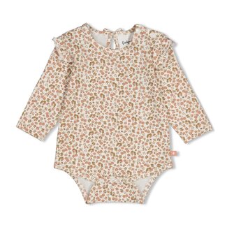 Feetje Feetje , Romper AOP - Fall in Love - Offwhite