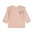 Feetje , Longsleeve rib - Fall in Love - Roze melange