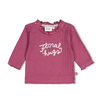 Feetje Feetje , Longsleeve rib - Afternoon Tea - Berry