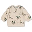 Feetje , Sweater AOP - Wiggle and Waddle - Offwhite melange