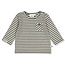 Feetje , Longsleeve rib met streep - Wiggle and Waddle - Groen
