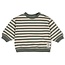Feetje , Sweater streep oversized - Wiggle and Waddle - Groen