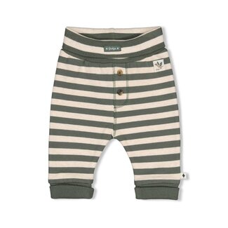 Feetje Feetje , Broek streep - Wiggle and Waddle - Groen
