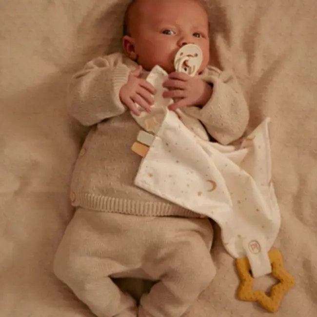 Little Dutch Knuffdoekje met bijtring - Newborn Naturals