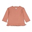 Feetje , Longsleeve pointelle rib - Fall in Love - Roze