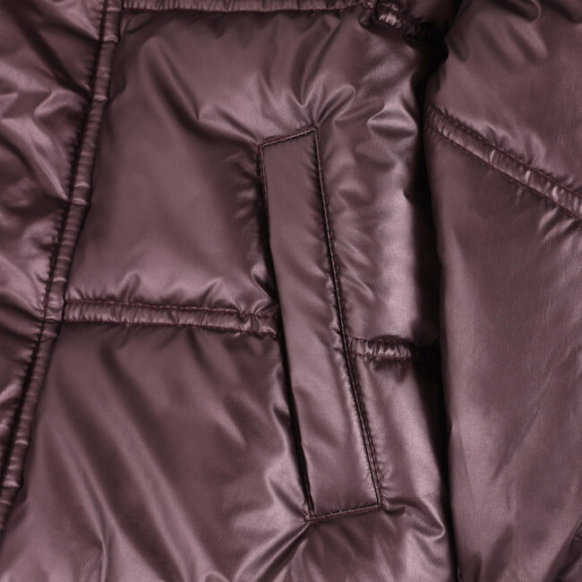 Daily7, Metallic Jacket - Burgundy, Huckleberry