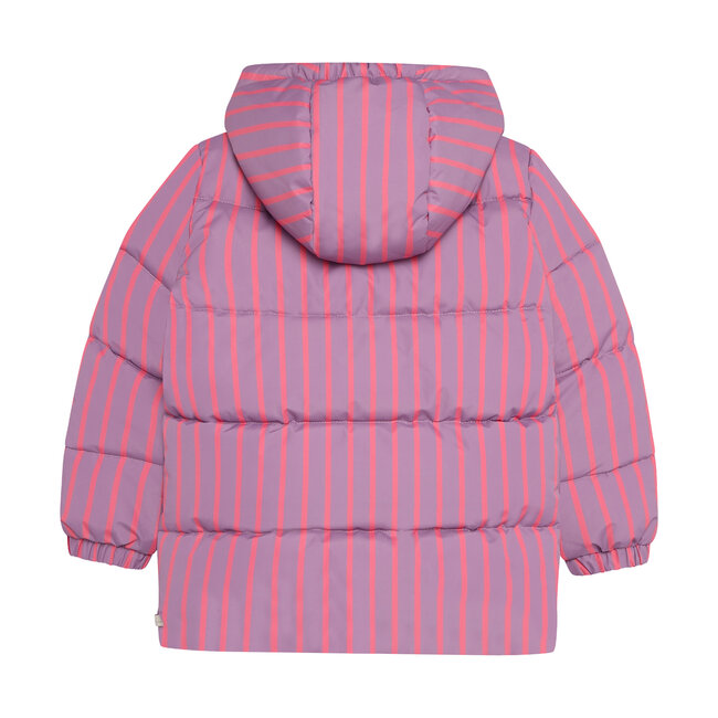 Daily7, Winterjacket Striped - Purple, Valerian