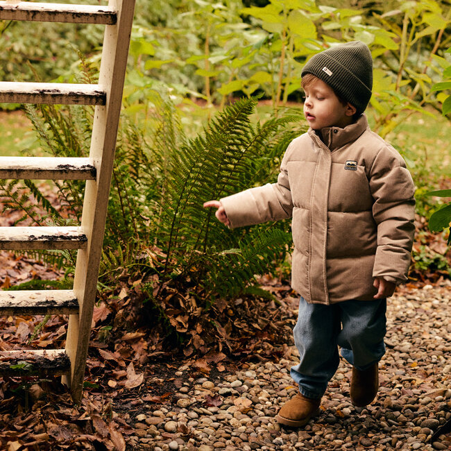 Daily7, Winterjacket Corduroy - Brown, Plaza Taupe