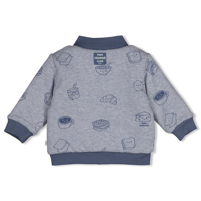 Feetje , Omkeerbaar bomberjack - Breakfast Buddy - Blauw